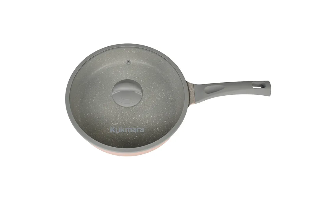 Сковорода 280мм с ручкой,  АП линия «Stella» (сappuccino)  3